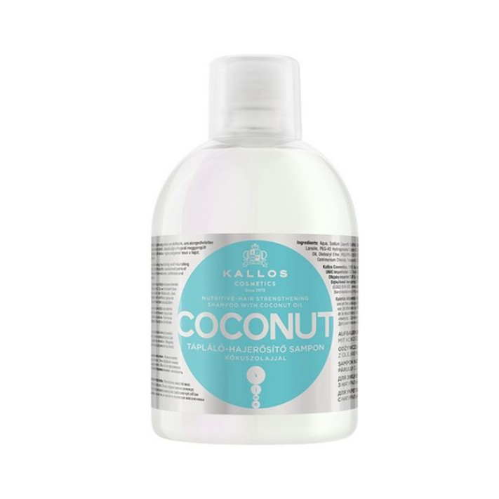 KALLOS Szampon do włosów z ekstraktem z kokosa COCONUT, 1000 ml
