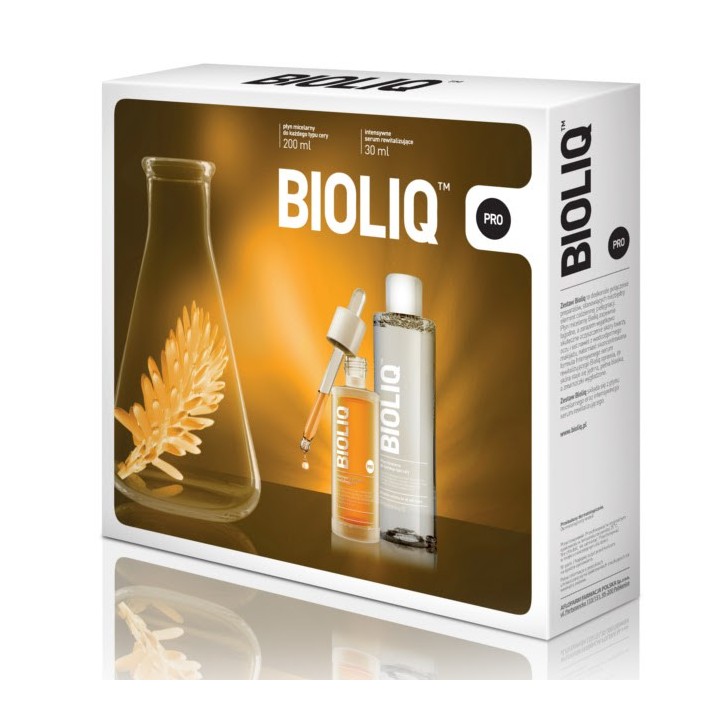 BIOLIQ Pro zestaw Serum rewitalizujące 30 ml i płyn micelarny 200 ml
