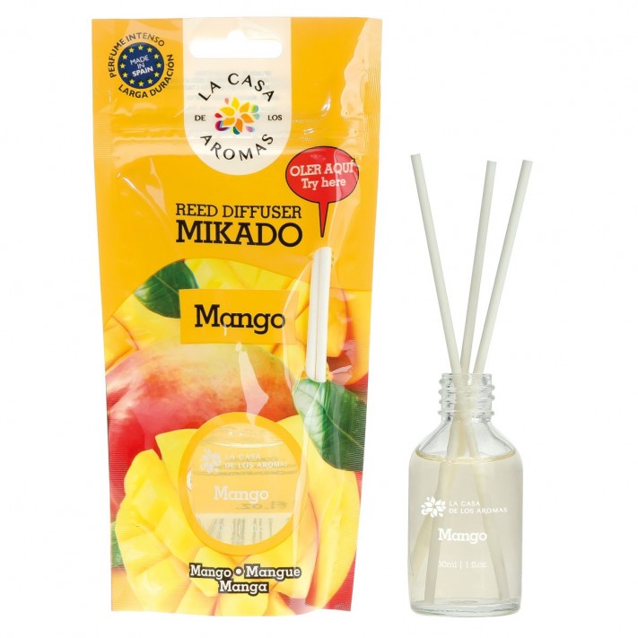 LA CASA DE LOS AROMAS Patyczki zapachowe MANGO, 30 ml