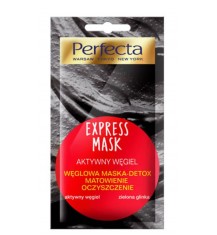 Dax Cosmetics Perfecta Express Mask aktywny węgiel-detox...