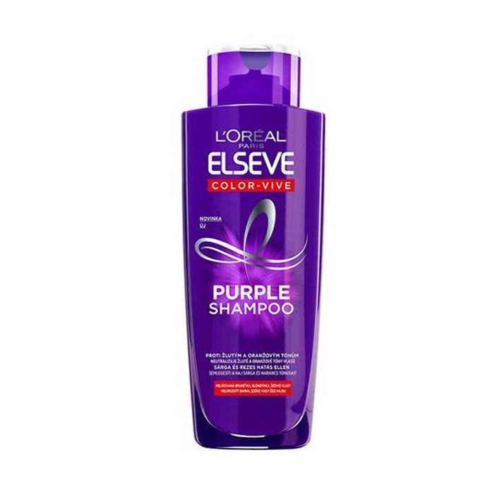 L’Oréal Paris Elseve Color-Vive Purple szampon neutralizujący żółte odcienie, 200ml
