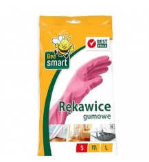 PACLAN Rękawice gumowe BeeSmart - S, 1 para