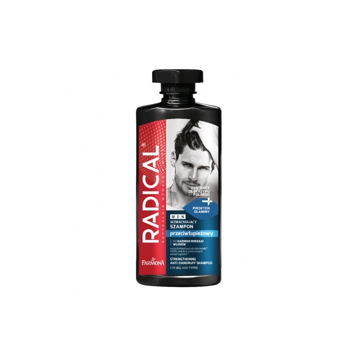 RADICAL MEN wzmacniający szampon przeciwłupieżowy do włosów 400ml