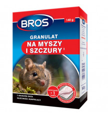 BROS Granulat na myszy i szczury, 140 g