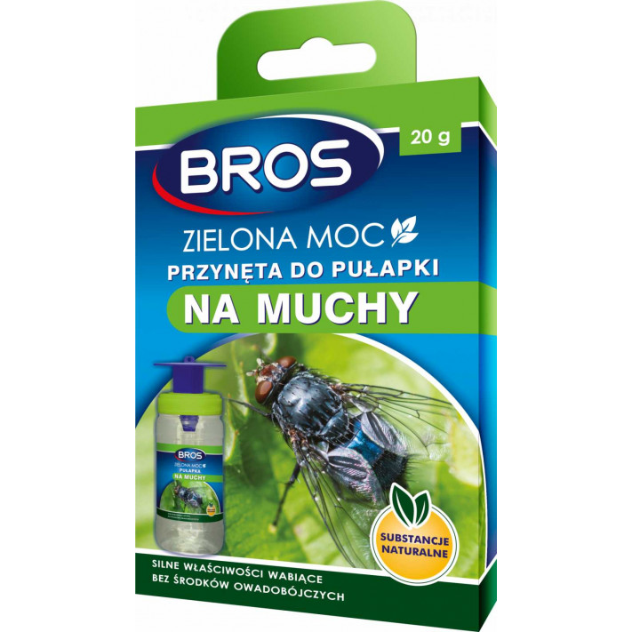BROS Przynęta do pułapki na muchy zielona moc, 20 g