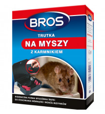 BROS Trutka na myszy  Z KARMNIKIEM, 60 g