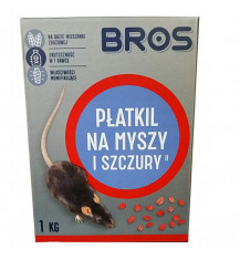 BROS Płatki na myszy i szczury, 1 kg 