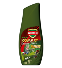 AROX Płyn na komary, kleszcze i meszki MAX DEET 35%, 100 ml