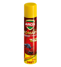 AROX Spray na komary, kleszcze i meszki MEDIUM DEET 25%,...