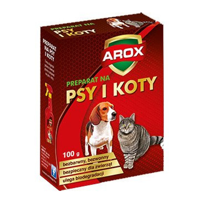 AROX Preparat odstraszający psy i koty, 100 g
