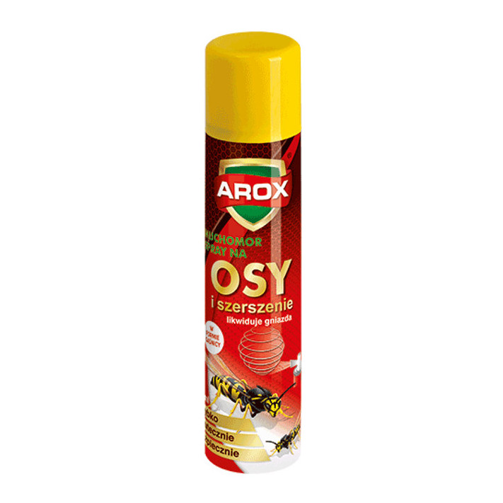 AROX MUCHOMOR Spray na osy i szerszenie, likwiduje gniazda, 400 ml