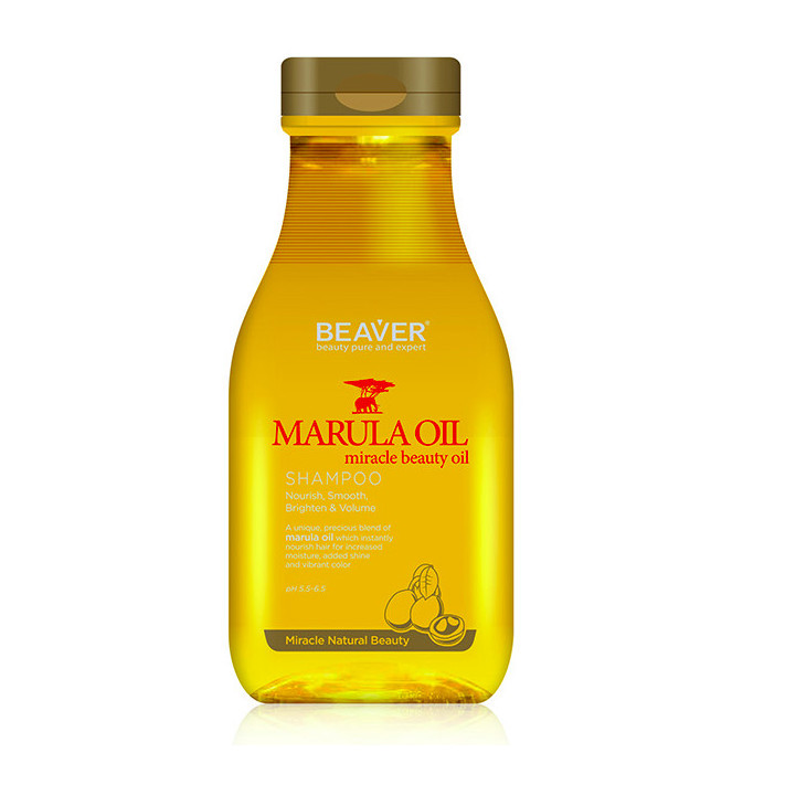 BEAVER MARULA OIL Szampon do włosów, 350 ml