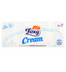 FOXY CREAM Chusteczki higieniczne 4-WARSTWOWE,  10x9 szt