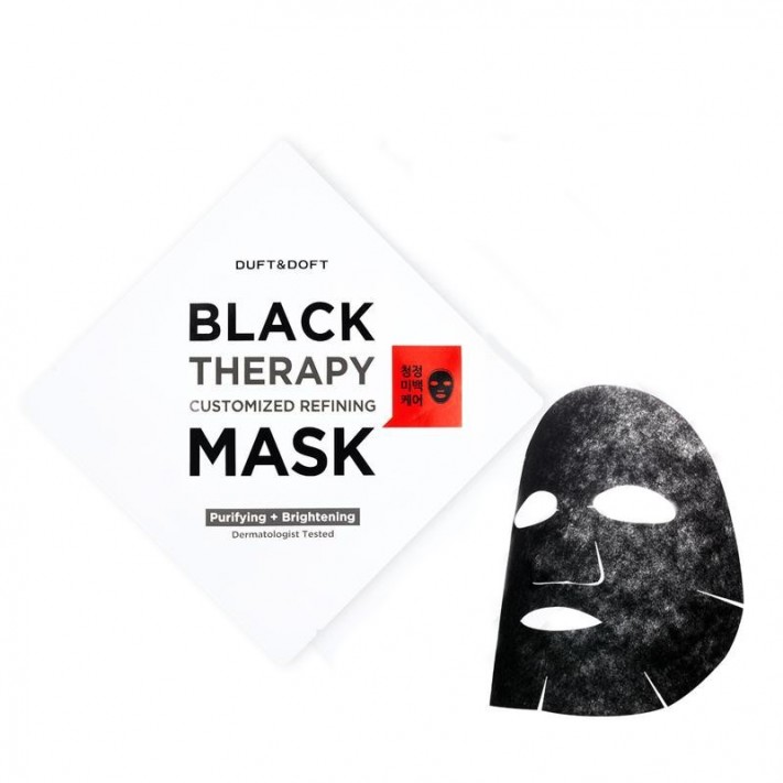 Duft & Doft Oczyszczająca maska do twarzy Black Therapy