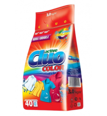 CLUO Proszek do prania tkanin kolorowych,  3 kg