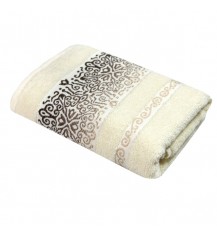 TEXPOL Ręcznik bawełniany ARABESCA ECRU 70X140, 1 szt 
