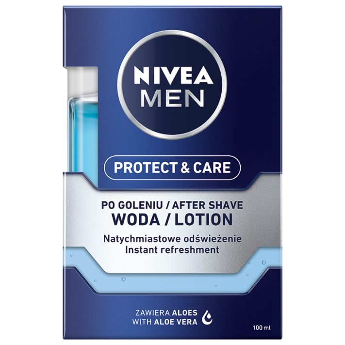 NIVEA MEN Woda po goleniu PROTECT & CARE, 100 ml 