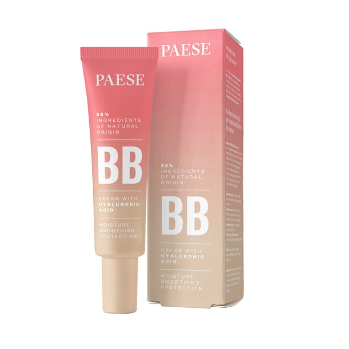PAESE BB CREAM WITH HYALURONIC ACID 30Ml 02 BEIGE