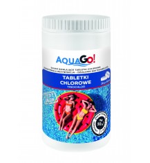AQUA GO Tabletki chlorowe do basenu TRIOCHLOR, 50 x 20 g