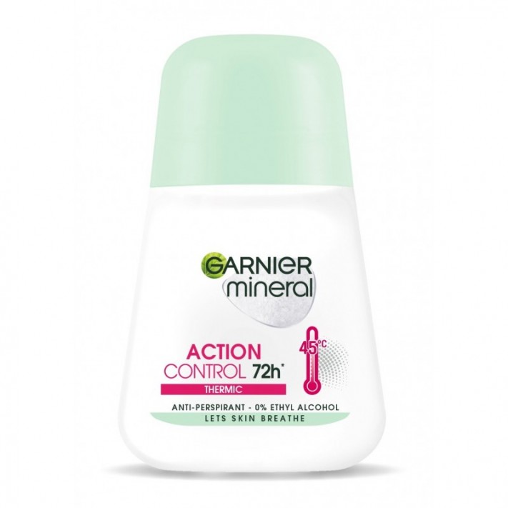 GARNIER MINERAL Antyperspirant roll-on ACTION CONTROL 72H THERMIC, 50 ml
