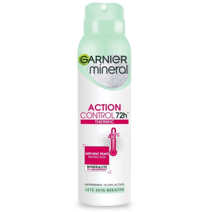 GARNIER MINERAL Antyperspirant spray ACTION CONTROL 72H THERMIC, 150 ml