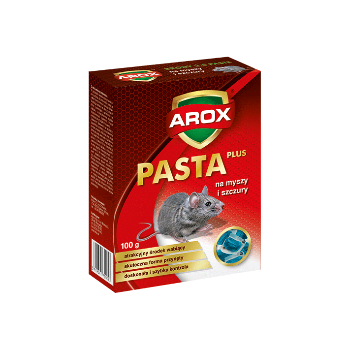 AROX PLUS Pasta na myszy i szczury, 150 g