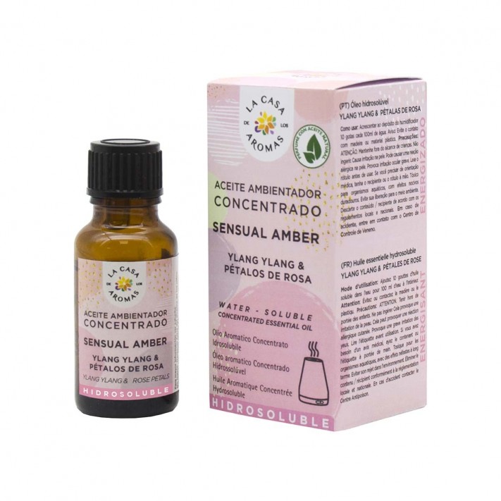 LA CASA DE LOS AROMAS Olejek zapachowy SENSUAL AMBER, 18 ml