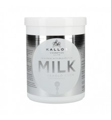 KALLOS Maska do włosów z proteinami mlecznymi MILK, 1000 ml