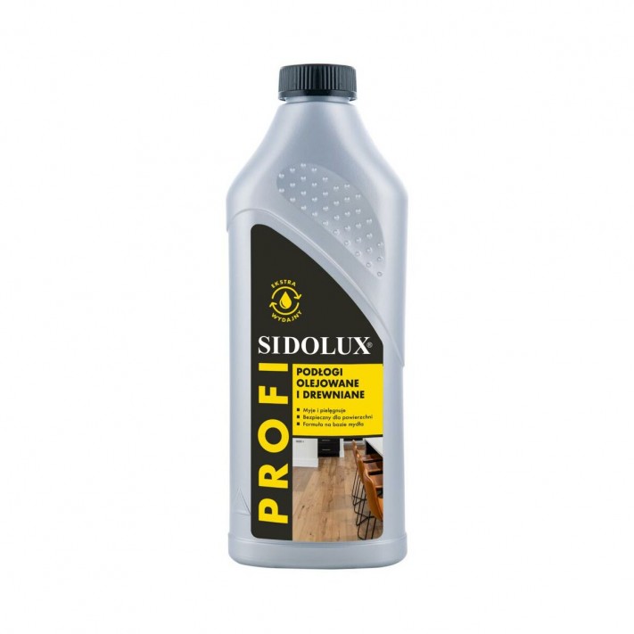 SIDOLUX Środek do czyszczenia podłóg olejowanych i drewnianych PROFI, 0,9 l 