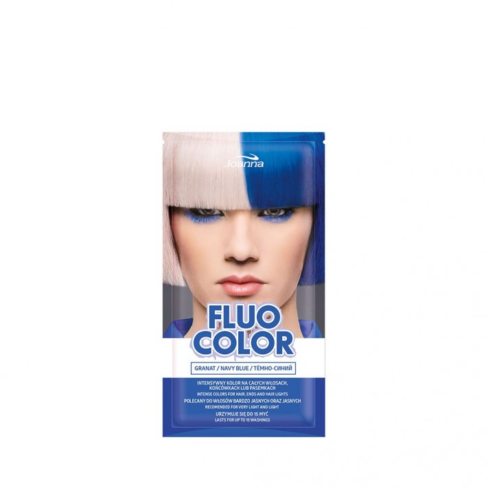JOANNA FLUO COLOR Szamponetka koloryzująca do włosów GRANAT, 35 g