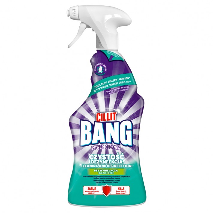 CILLIT BANG Spray do mycia i dezynfekcji powierzchni POWER CLEANER, 750 ml
