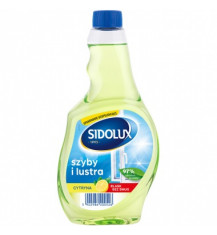 SIDOLUX CRYSTAL Płyn do mycia szyb LEMON zapas, 500 ml
