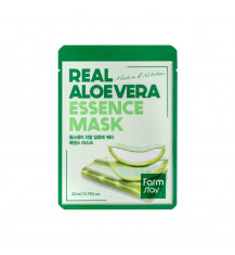 FARMSTAY REAL Maska do twarzy w płacie ALOES, 23 ml