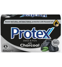 PROTEX Mydło w kostce DETOX & PURE CHARCOAL, 90 g