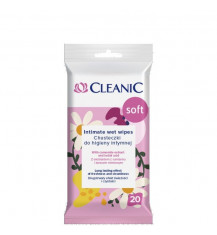 CLEANIC Chusteczki do higieny intymnej SOFT, 20 szt 