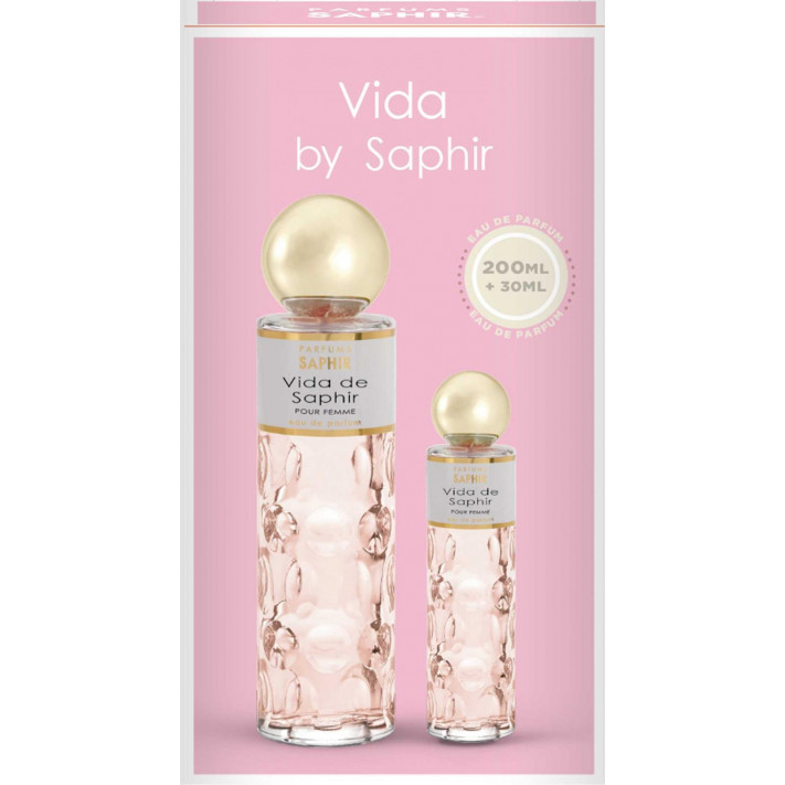 SAPHIR WOMEN Woda perfumowana VIDA zestaw 200 ml + 30 ml