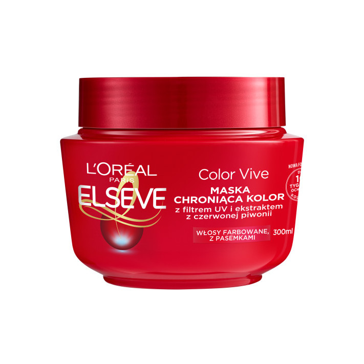LOREAL ELSEVE COLOR VIVE Maska do włosów farbowanych COLOR CARE, 300 ml