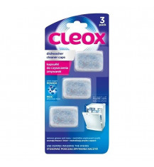 CLEOX Kapsułki do czyszczenia zmywarki, 3 szt 