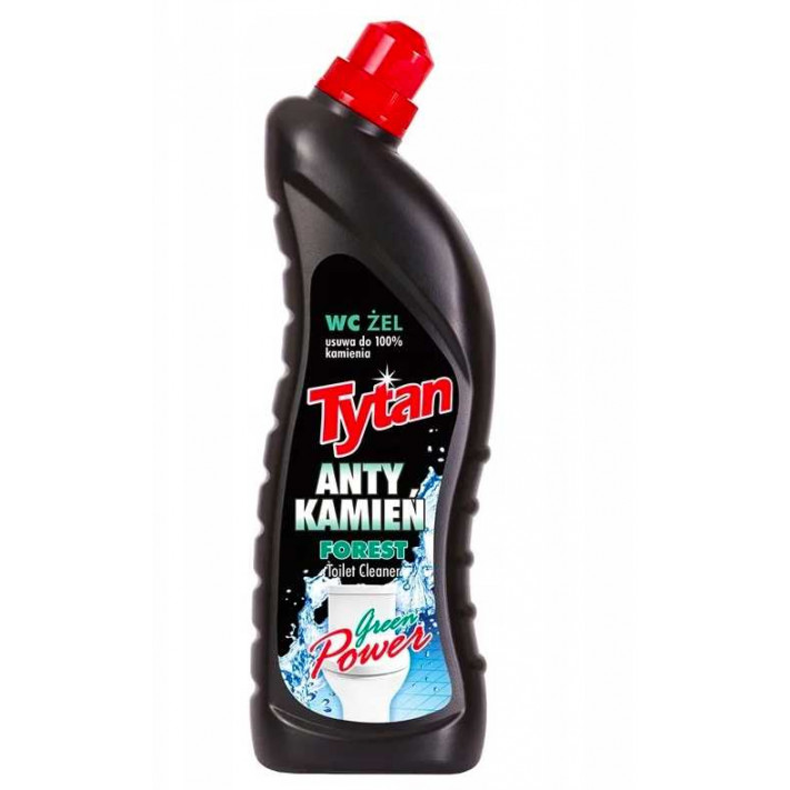 TYTAN ANTY-KAMIEŃ Żel do mycia WC GREEN POWER FOREST, 700 g 
