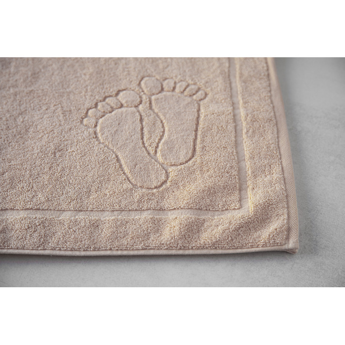 TEXPOL Ręcznik bawełniany stopki CAPPUCCINO 50X70, 1 szt 
