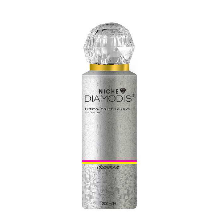 NICHE DIAMODIS WOMEN Dezodorant do ciała spray CHARMED, 200 ml 