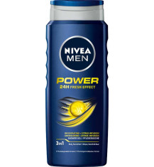 NIVEA MEN Żel pod prysznic 3w1 POWER 24H FRESH EFFECT,...