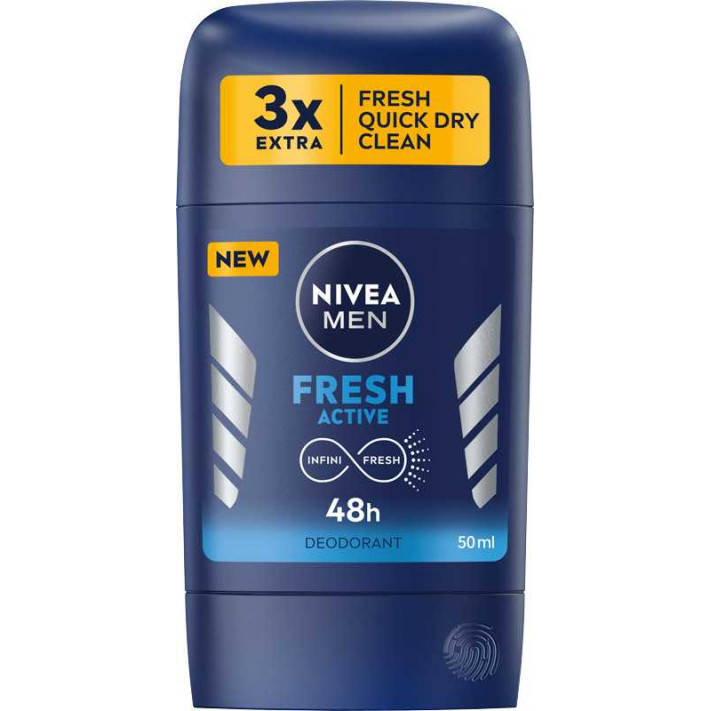 NIVEA MEN Dezodorant w sztyfcie FRESH ACTIVE,  50 ml
