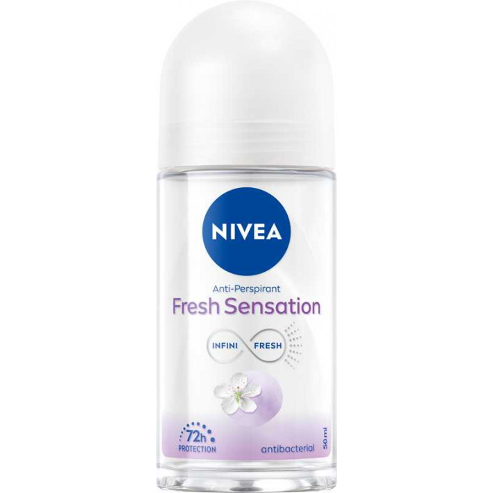 NIVEA Antyperspirant damski w kulce FRESH SENSATION, 50 ml