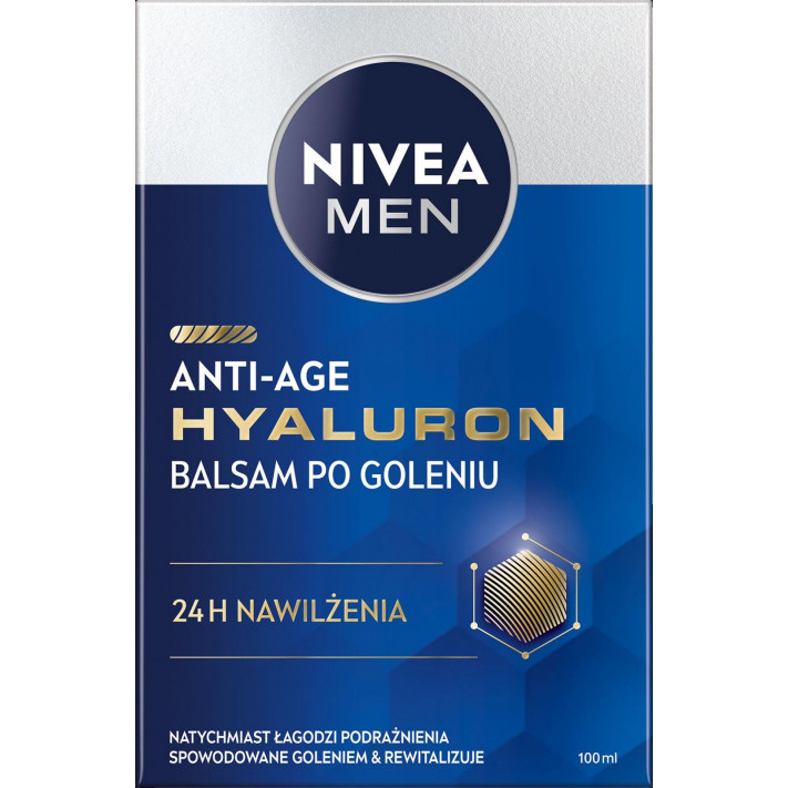 NIVEA MEN ANTI-AGE HYALURON Balsam po goleniu NAWILŻAJĄCY, 100 ml