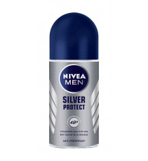NIVEA MEN Antyperspirant w kulce SILVER PROTECT, 50 ml