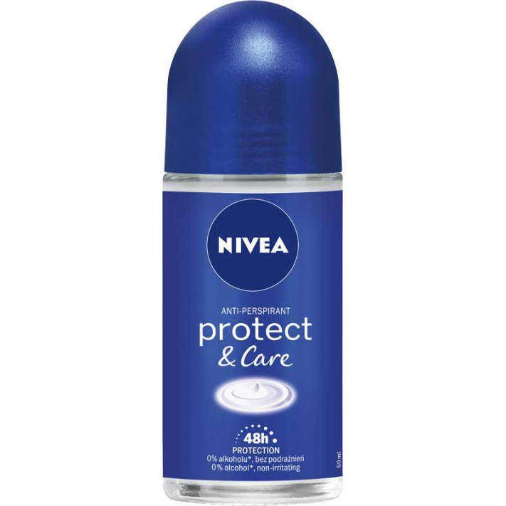 NIVEA Antyperspirant damski w kulce PROTECT & CARE, 50 ml