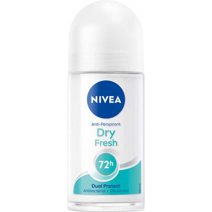 NIVEA Antyperspirant damski w kulce DRY FRESH, 50 ml