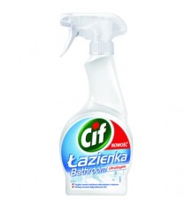CIF Spray do czyszczenia łazienki, ULTRASZYBKI, 500 ml