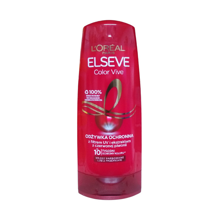 LOREAL ELSEVE Odżywka do włosów farbowanych COLOR VIVE, 200 ml